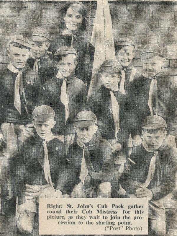 St Johns Scouts 1962