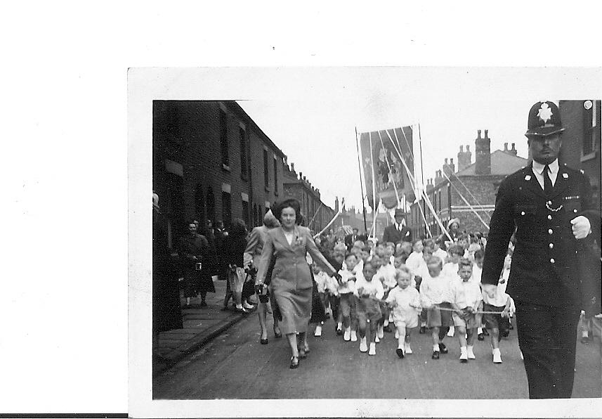 St Catharine's Walking Day circa 1950