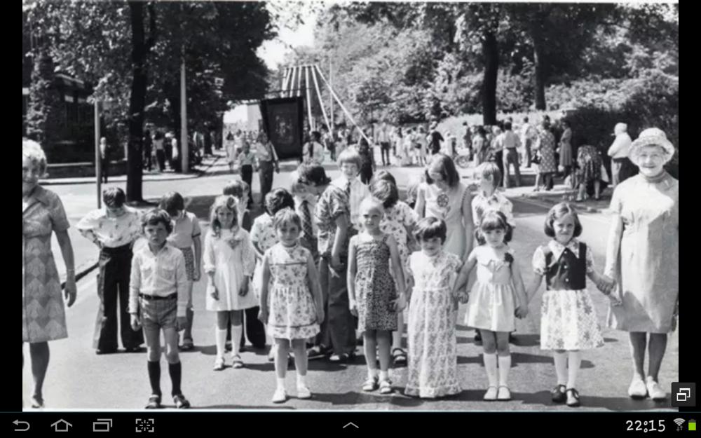 walking day about 1976