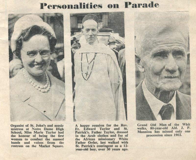 Personalities on Parade 1962 Whit Walks