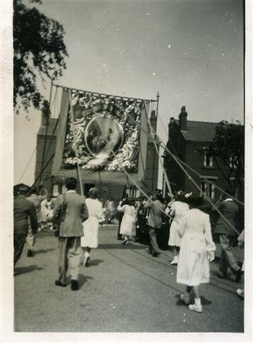 The Holland Moor procession, 1949/50