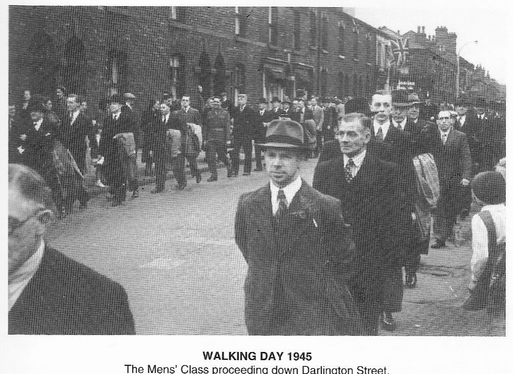 St Catharine's Walking Day 1945 - Darlington St
