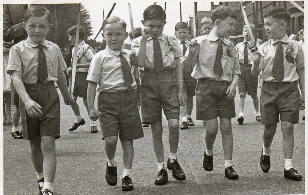 St, Marks Walking Day about 1959