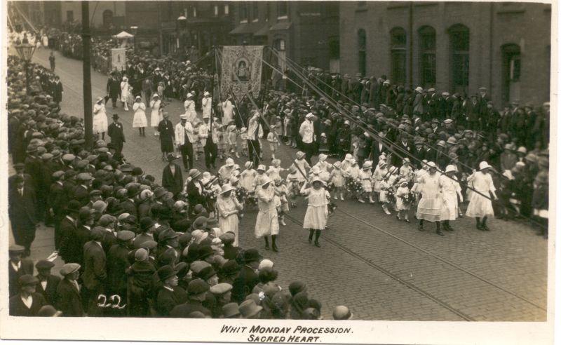 Whit Monday Procession, Sacred Heart.
