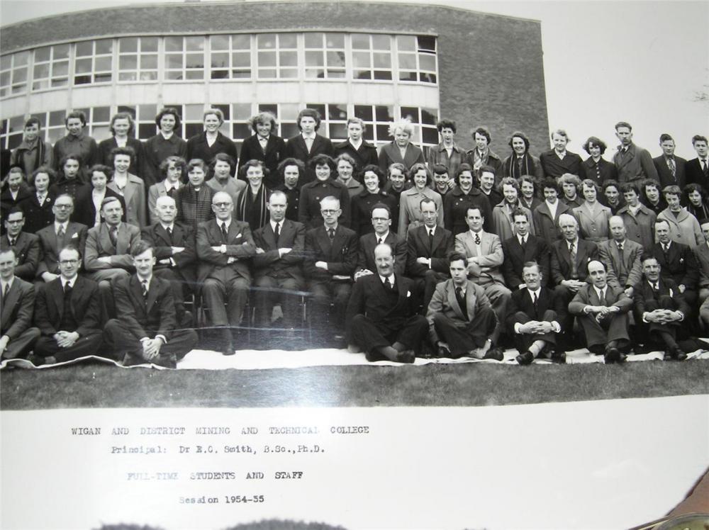 Wigan Tech 1954-55