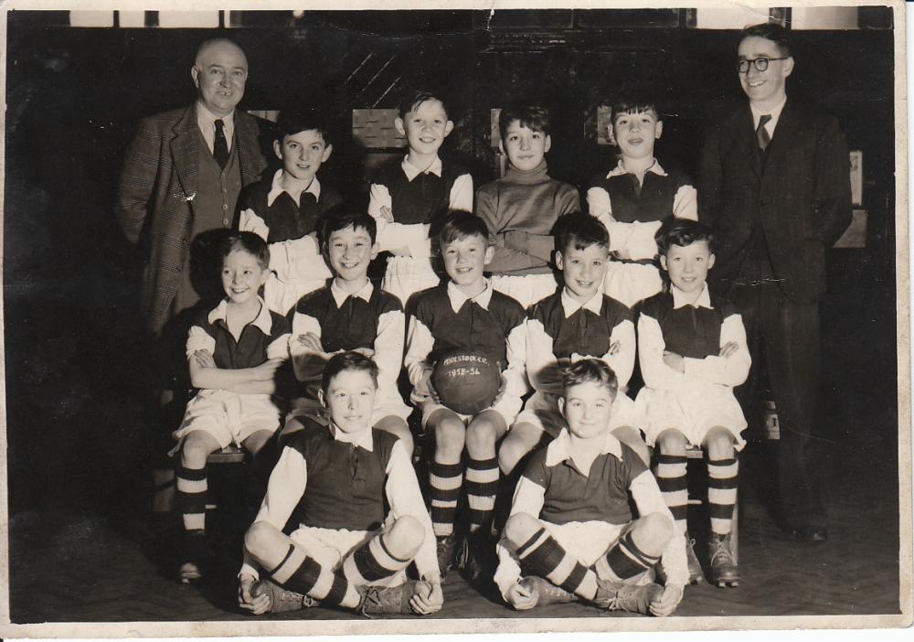 Poolstock Cof E Football Team 1953/54
