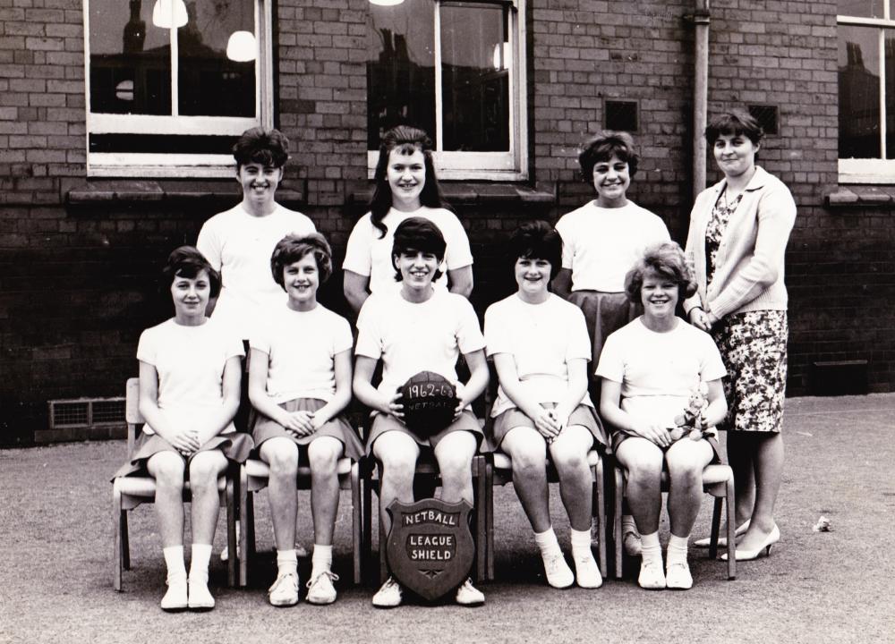 Class of 1963 - School Netball Team