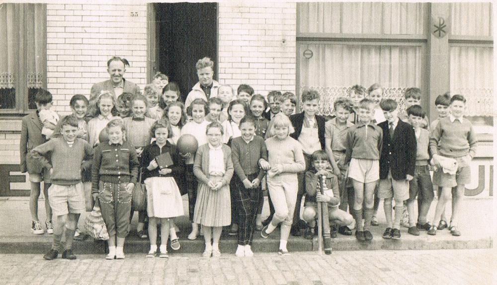 School vsit to Belgium 1959