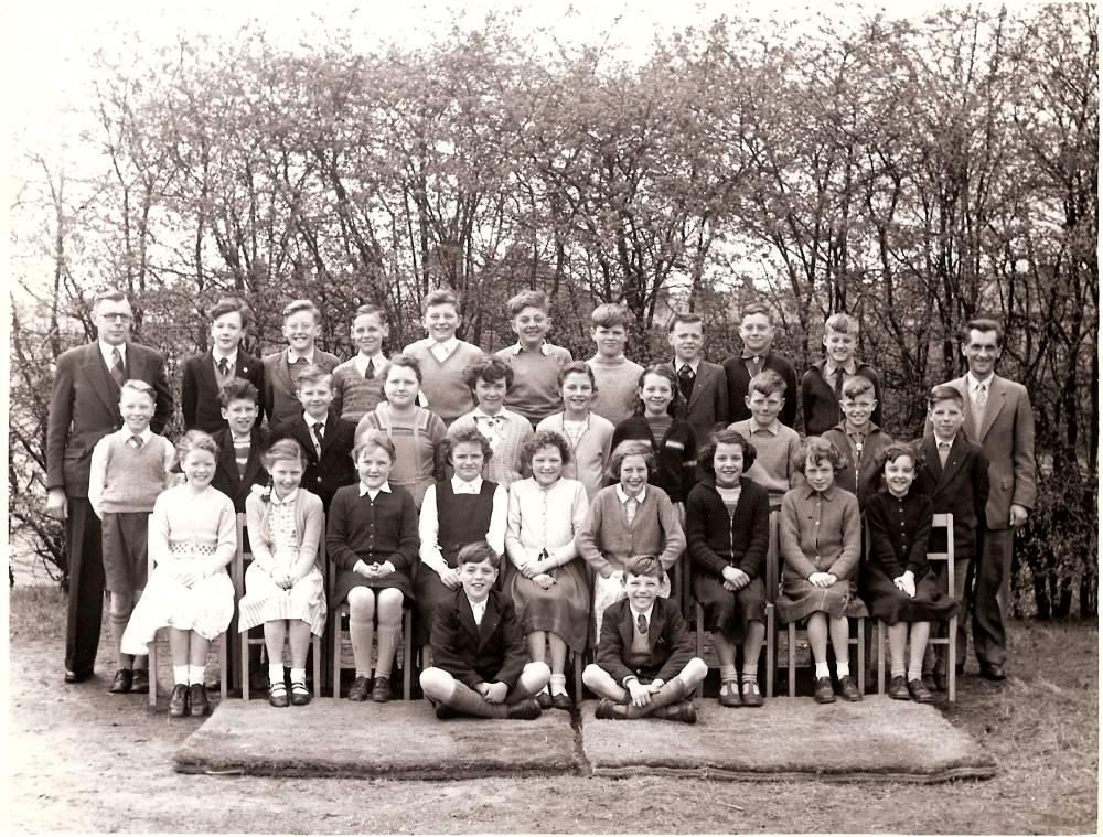 North Ashton Holy Trinity C of E School, Top class, 1958