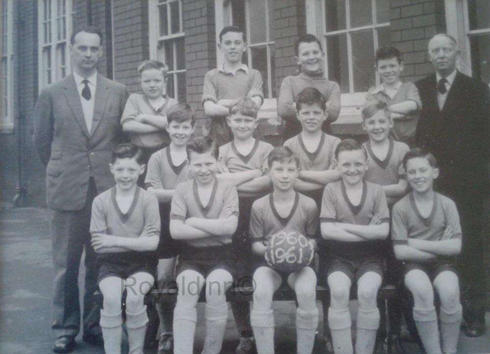 Scot Lane Primary;1960-61 Football Team