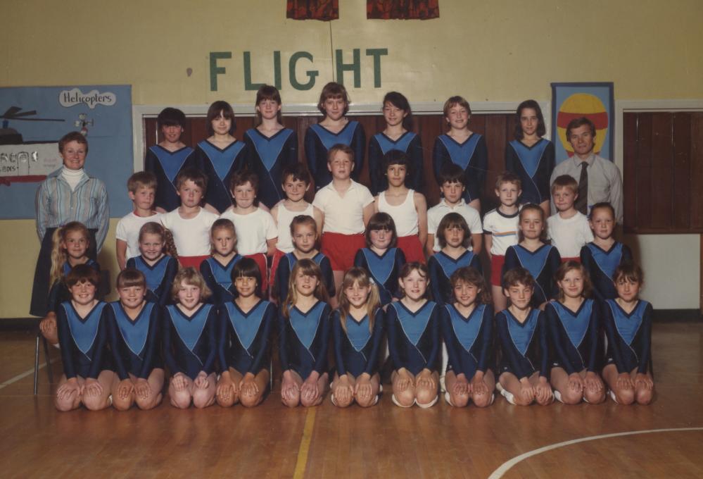 Gymnastic Class  Group 1984
