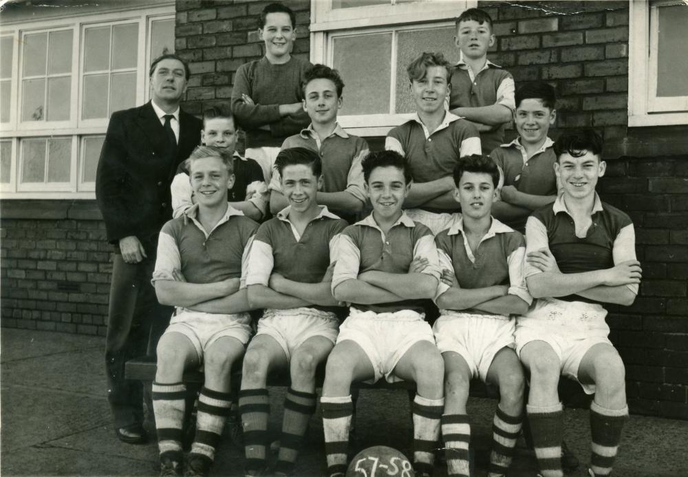 Shevinton old school football Team 1957-58