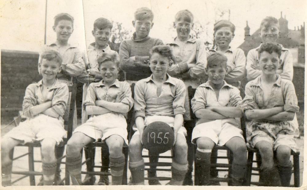 ST NATS FOOTBALL TEAM 1955