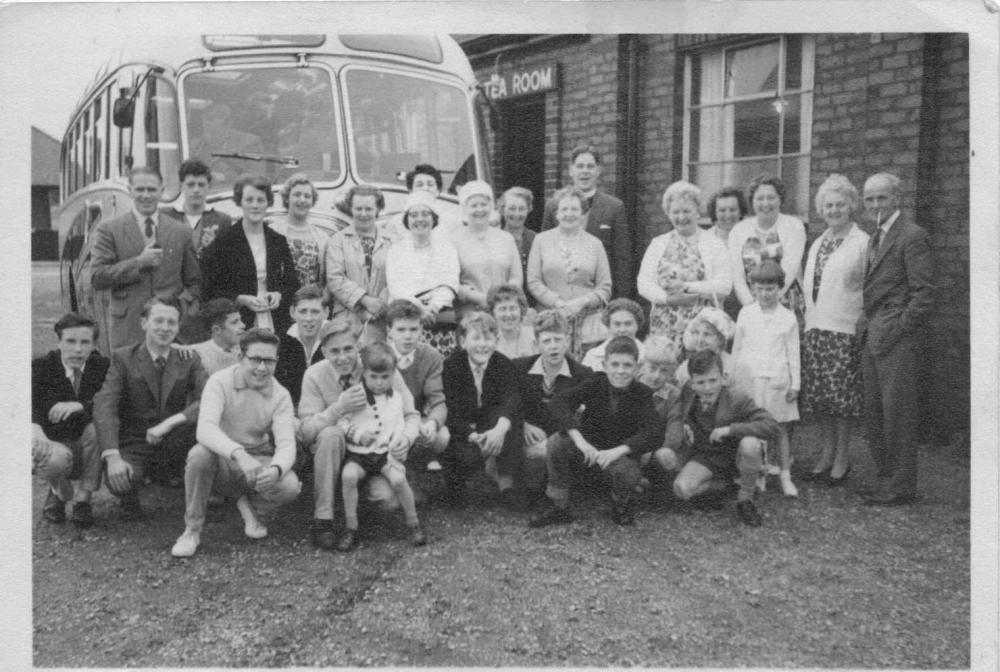 St Stephen's Church Choir trip to Blackpool 1961 or 62