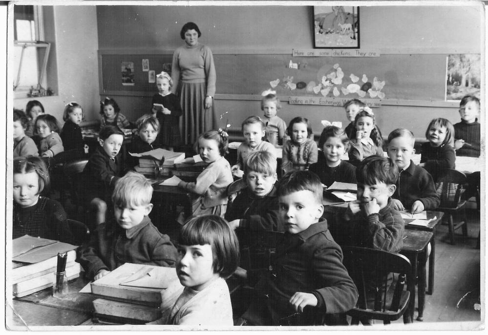 Infants in class 1955