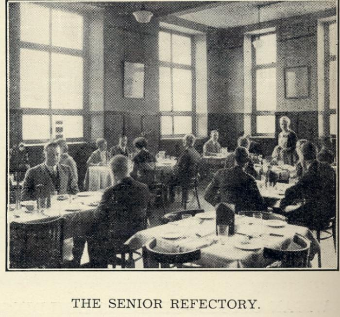 Wigan Mining and Technical College Senior Refectory 1941