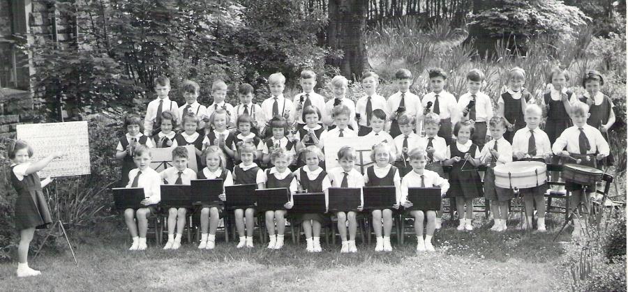 St Oswald's RC Infants School Band.