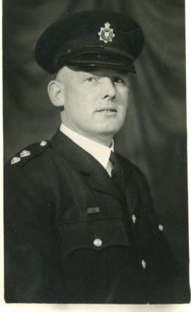 Wigan Borough police Inspector. Circa 1950