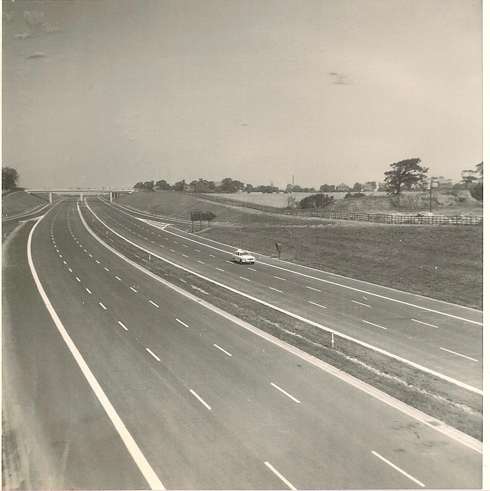 29-07-1963.Mossy Lea Road (now Jct 27) @ 12-25 pm.