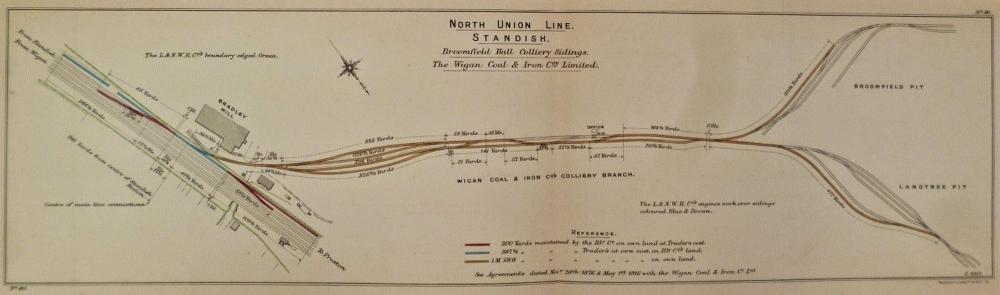 Northern Union Line Standish 1917