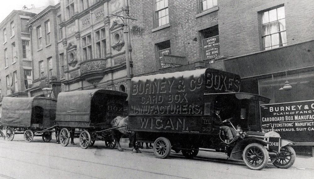 BURNEY & CO. 1919 Lorry.
