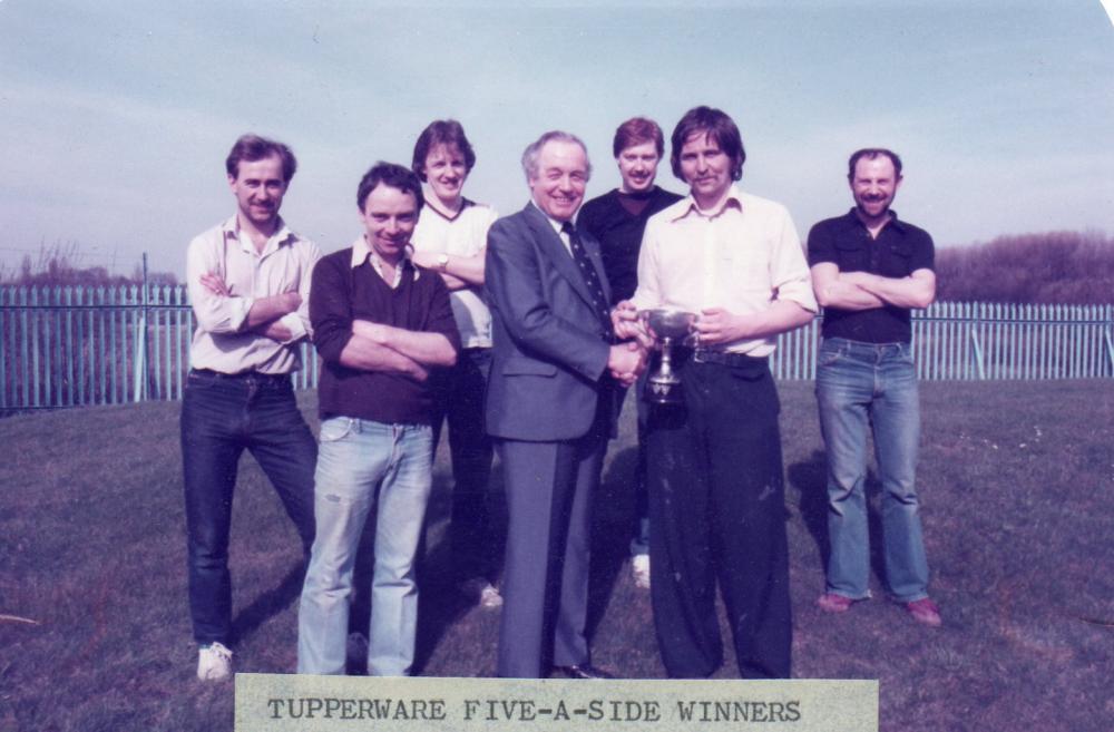 Tupperware 5 a aside winners 1982