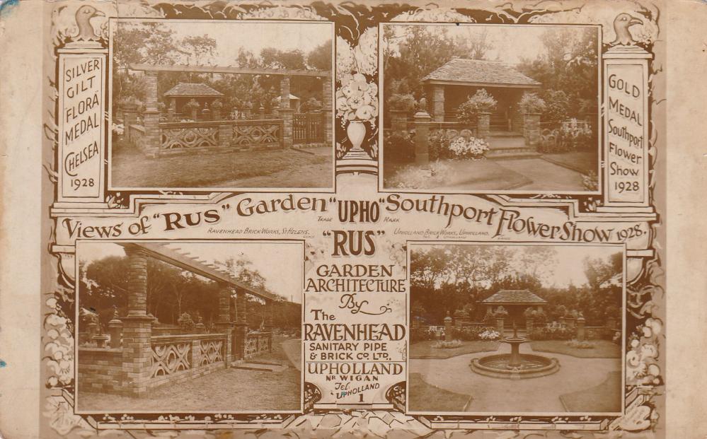 Ravenhead Brick Upholland  At Southport flower show  1928