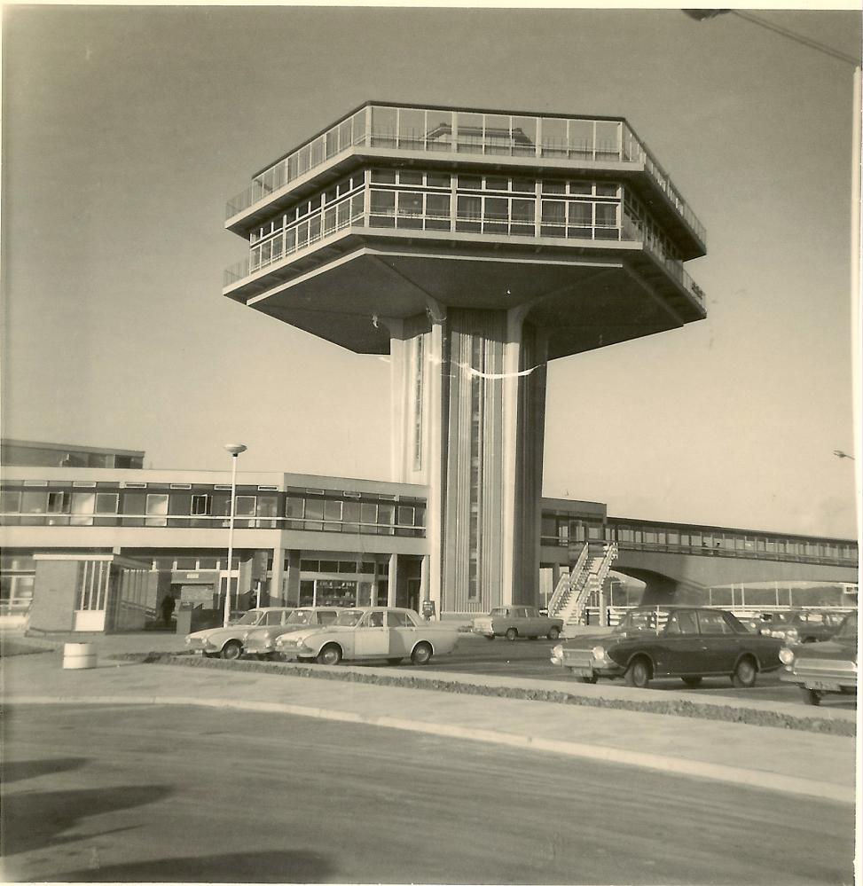 M6 Motorway 1965-Forton Services.(02-11-65)