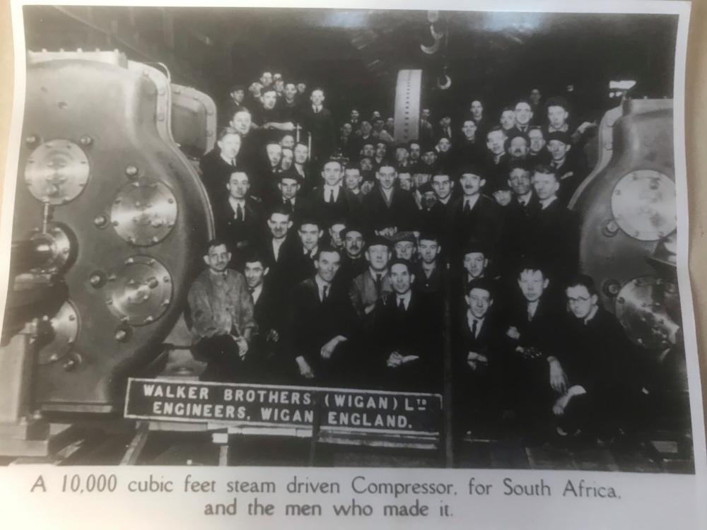 Walker Brothers (Wigan) Ltd Compressor 1930