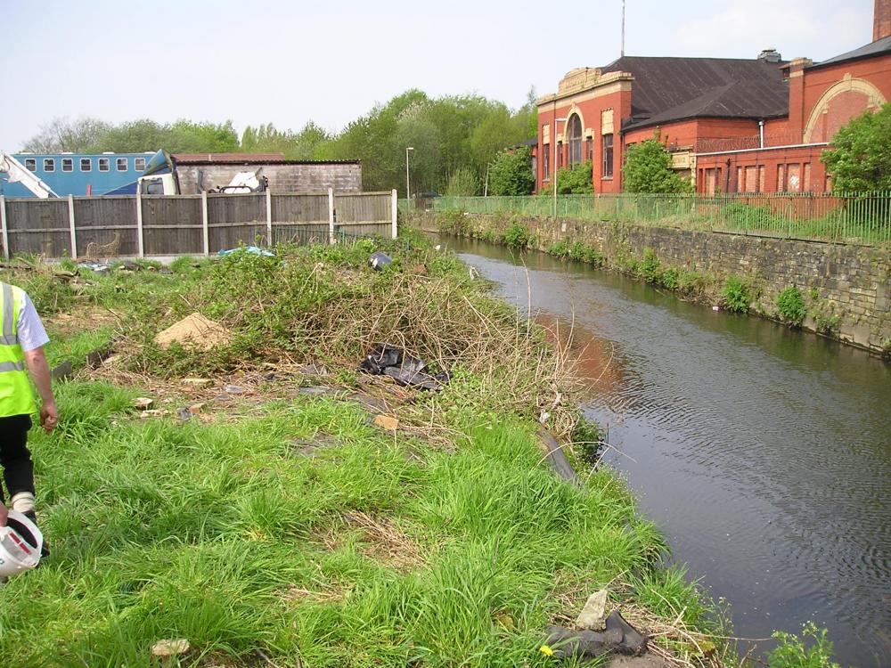 07-05-2008-Prior to the start of Phase1B of the FAS scheme. Park Street waste land .