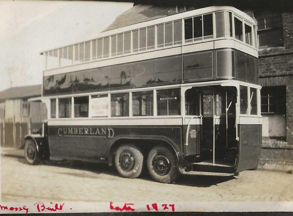 Easter 1927-Massey Bros. completed bus.  
