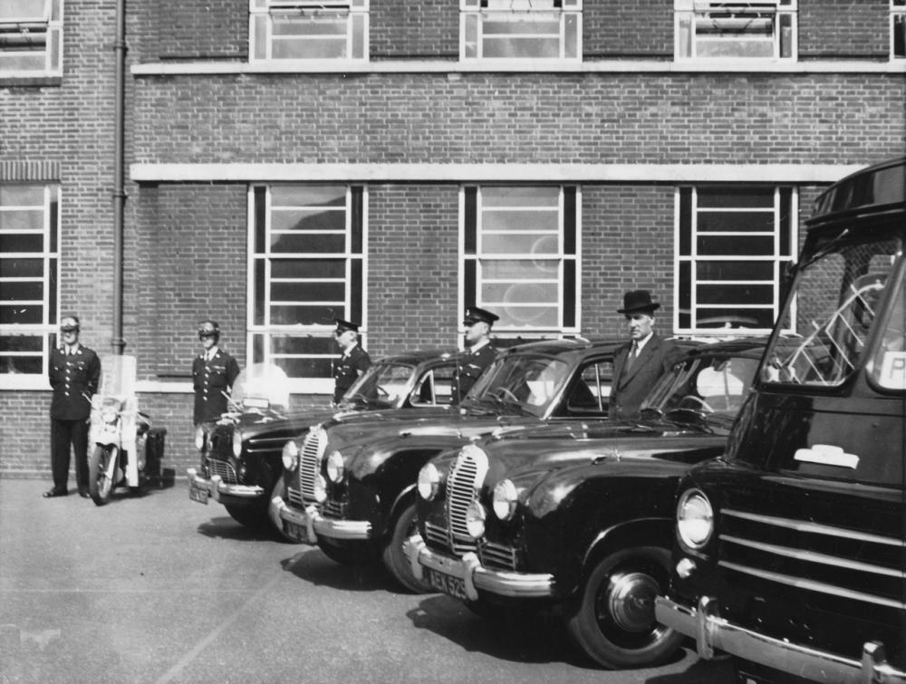 Wigan Police fleet 1950s