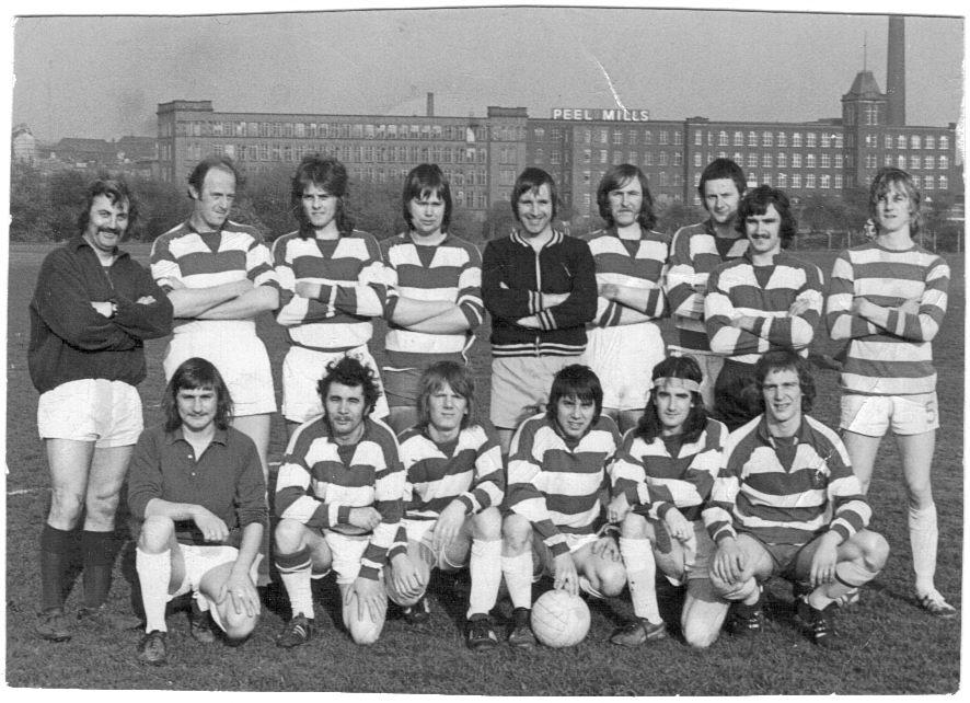 Wigan Lads FC v Bury circa 1973