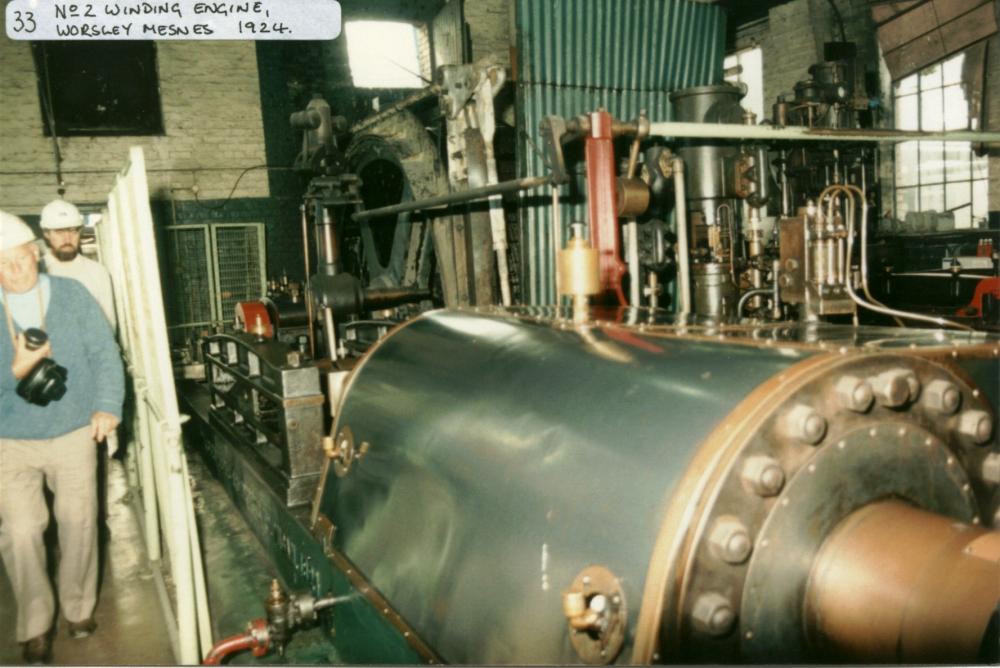 Worsley Mesnes Steam Winder about 1986