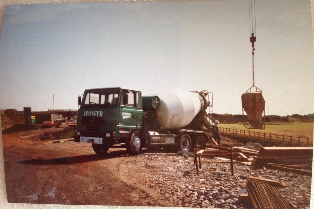 Construction of the Lowton bypass.