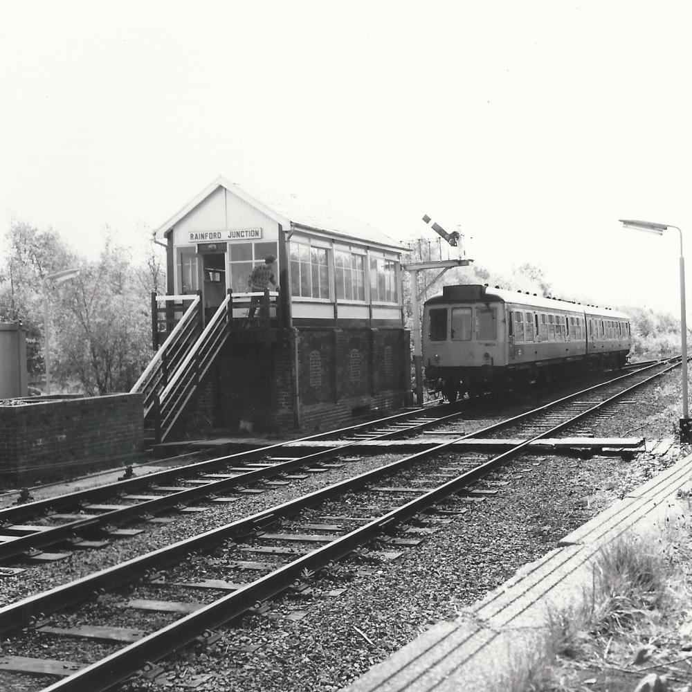 Rainford Junction Signal Box 1970