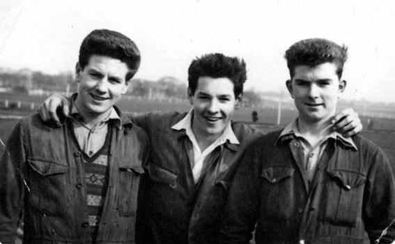 Wigan apprentices at the Vulcan 1961.