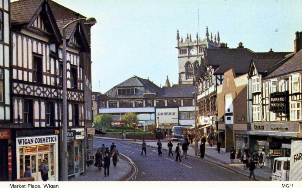 A Postcard of Wigan