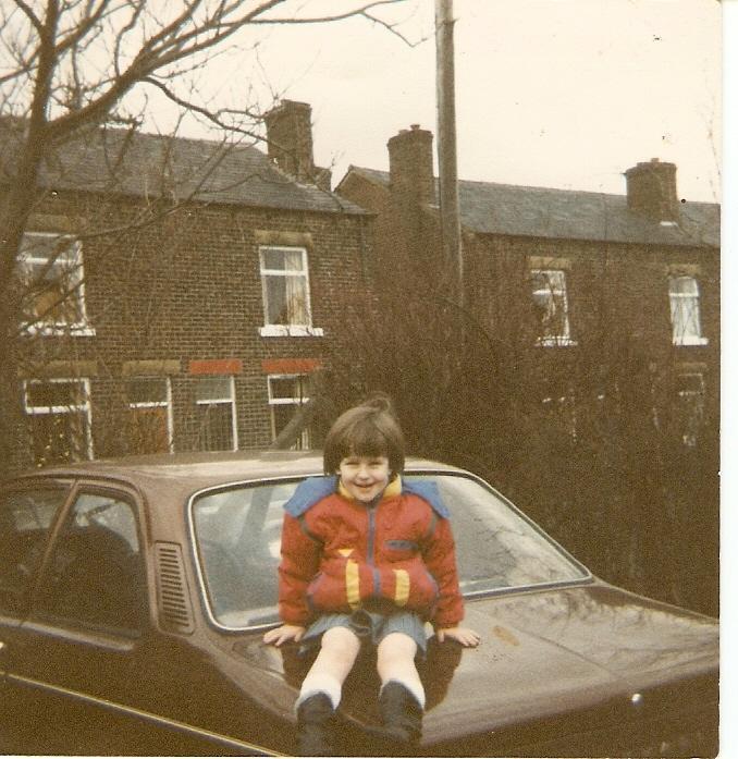 In the car park of old recreational centre 1986/87