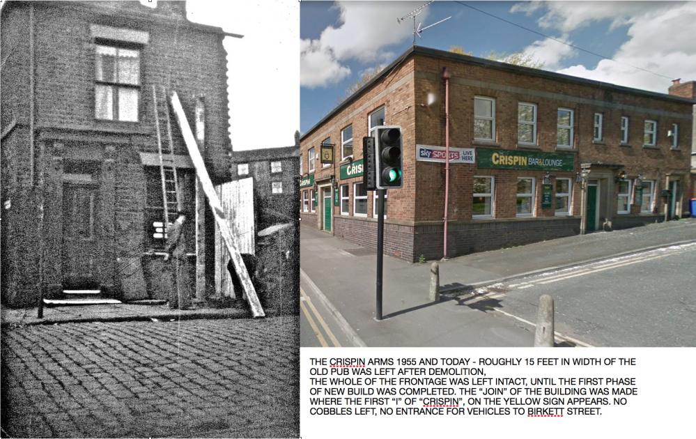 Crispin Arms 1955 and today