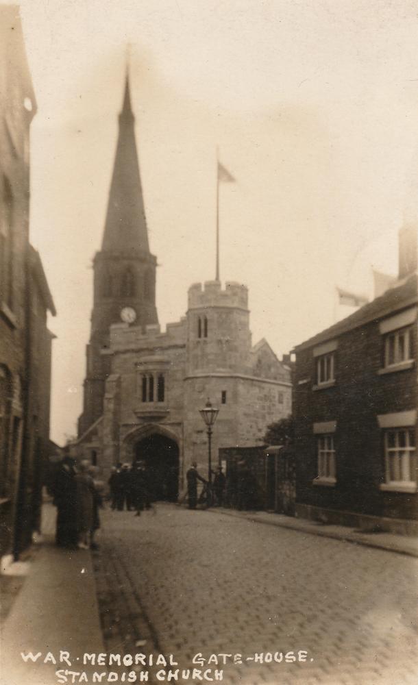 St Wilfrid's Peace Gate from Church Street, 1926