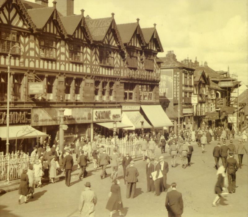 Wigan Market Place 1950's
