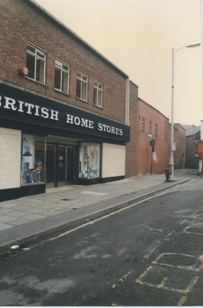 British Home Stores Entrance