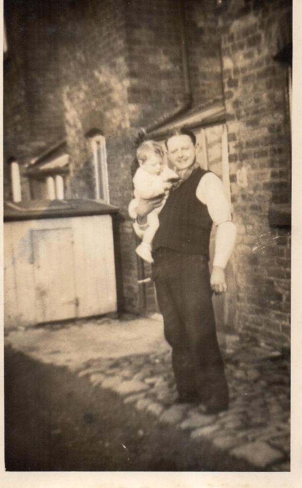 Me and Dad Albert Hilton 1953