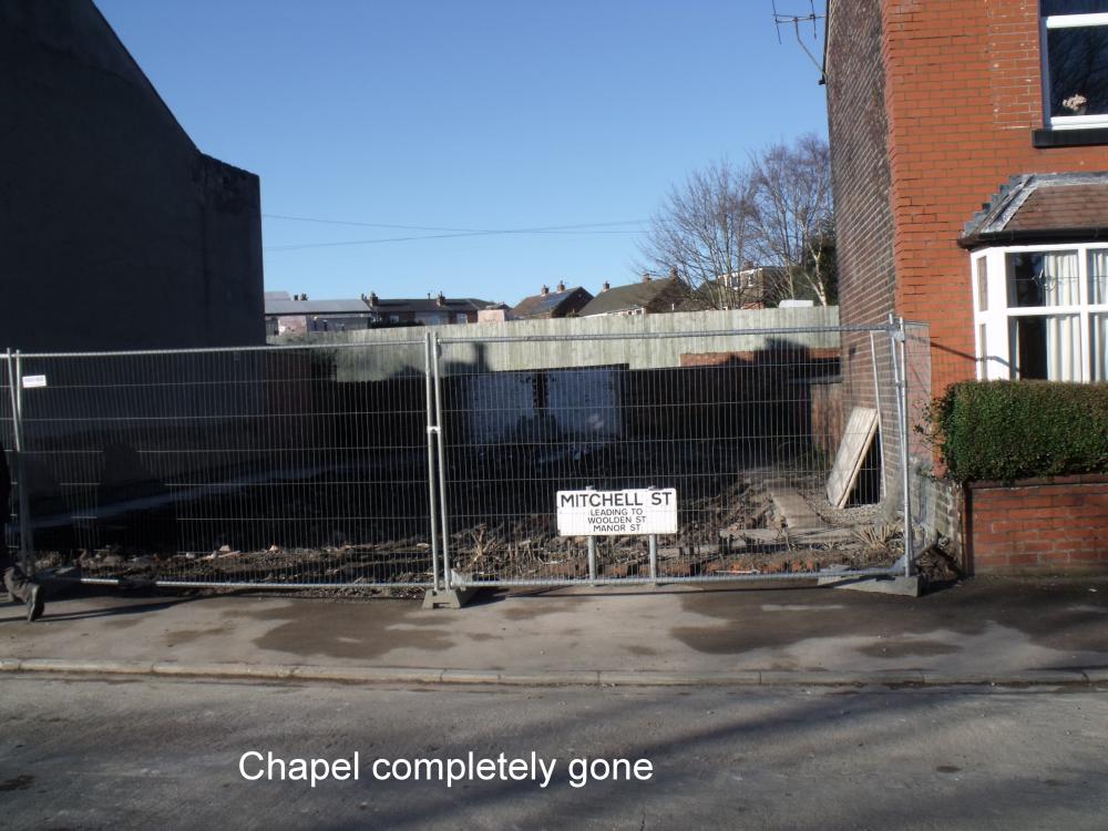chapel finally gone