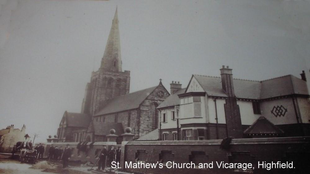 Vicarage and St.Mathews Church