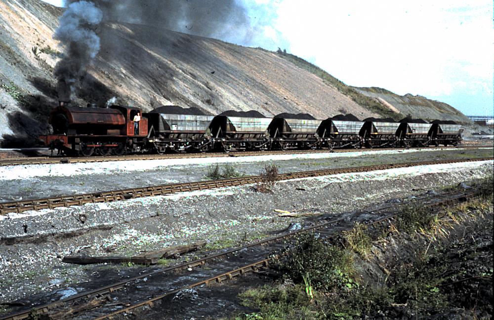 Steam at Bickershaw 1978