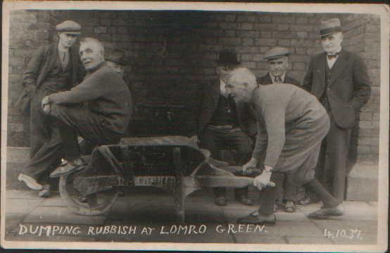 Fun at Lamberhead Green, 1937.