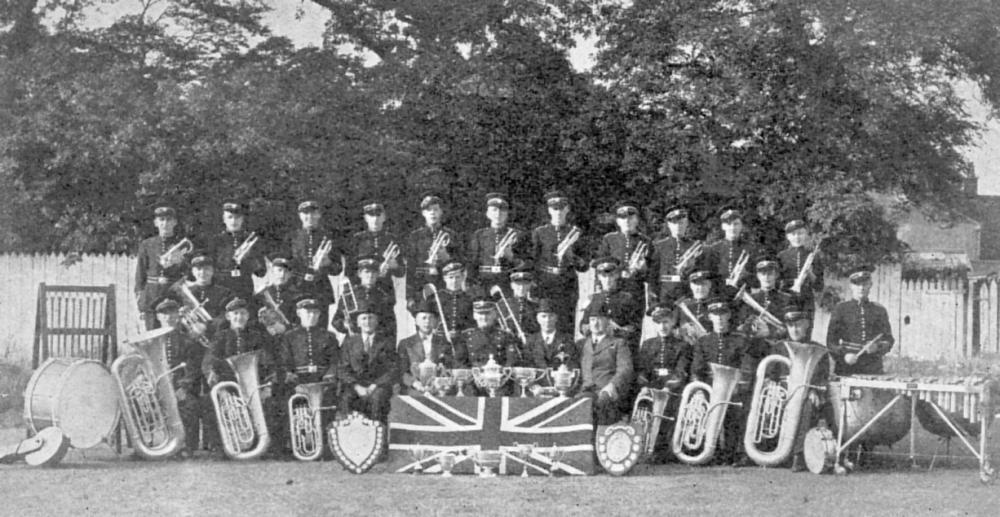 Bickershaw Colliery Brass Band 1938