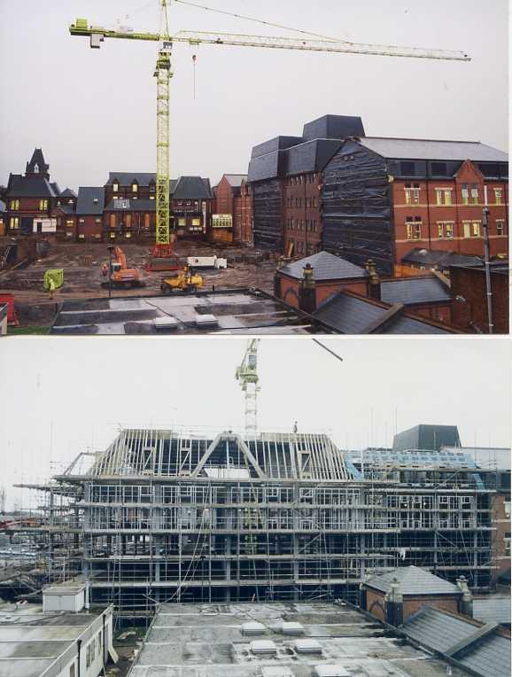 Wigan Infirmary: construction of new block 2003/4